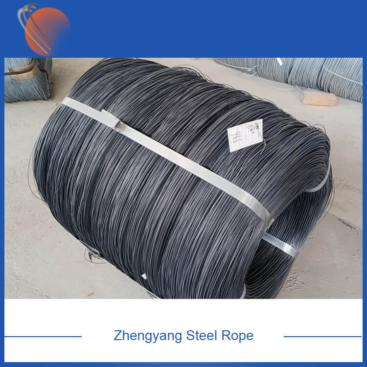 Phosphate coated steel wire rope